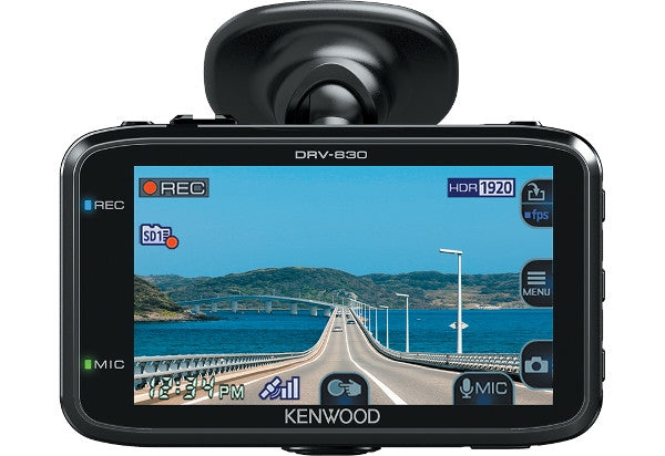 KENWOOD DRV-830, vaizdo registratorius - Galas