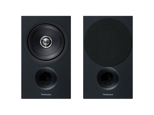 Technics SB-C600, aukščiausios klasės lentyninės garso kolonėlės- priekis
