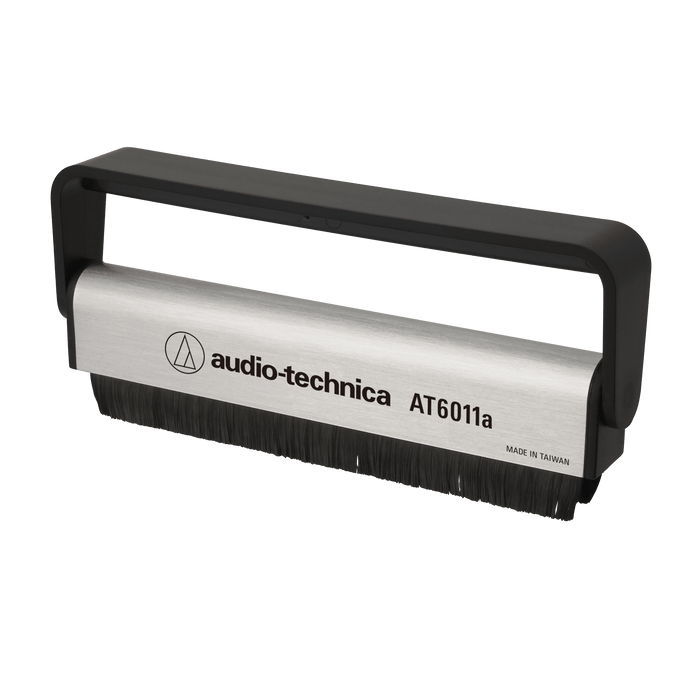 Audio-Technica AT6011a, antistatinis plokštelių valymo šepetys- rankena