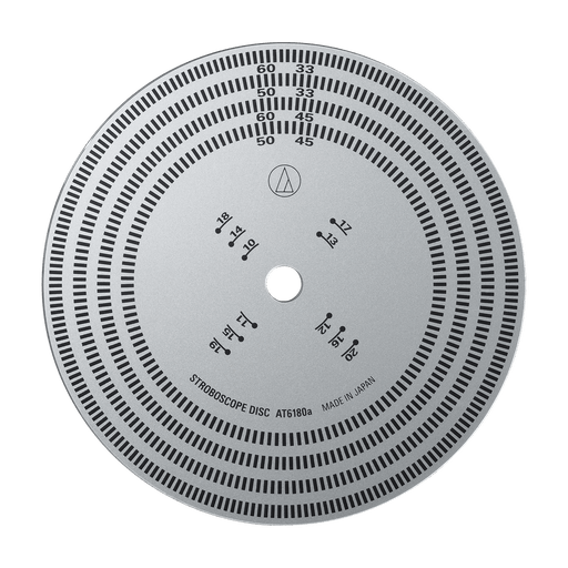 Audio-Technica AT6180a, stroboskopinis diskas