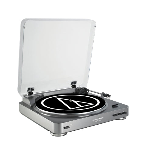 Audio-Technica AT-LP60, patefonas - Sidabrinis