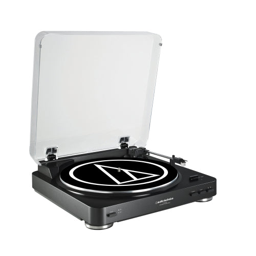 Audio-Technica AT-LP60, patefonas - Juodas