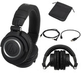 Audio-Technica ATH-M50xBT, belaidės ausinės - Komplekte