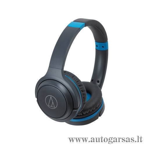 Bevielės ausinės Audio-Technica ATH-S200BT su mikrofonu ir integruotu valdymu Bleutooth Ausinės Audio-Technica AUTOGARSAS.LT