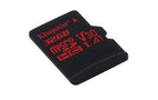 Atminties kortelė Kingston microSDHC Canvas React 32GB 100/70 U3 UHS-I V30 A1 Vaizdo registratoriai - radarų detektoriai Kingston AUTOGARSAS.LT