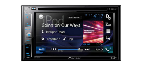 Multimedija automobiliui Pioneer AVH-X490DAB, USB, DAB+, BLUETOOTH, 2-DIN Multimedija Pioneer AUTOGARSAS.LT