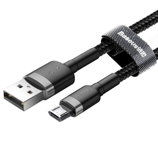 Baseus micro USB įkrovimo ir duomenų perdavimo kabelis 2.4A, 1.0m Laidai Baseus AUTOGARSAS.LT