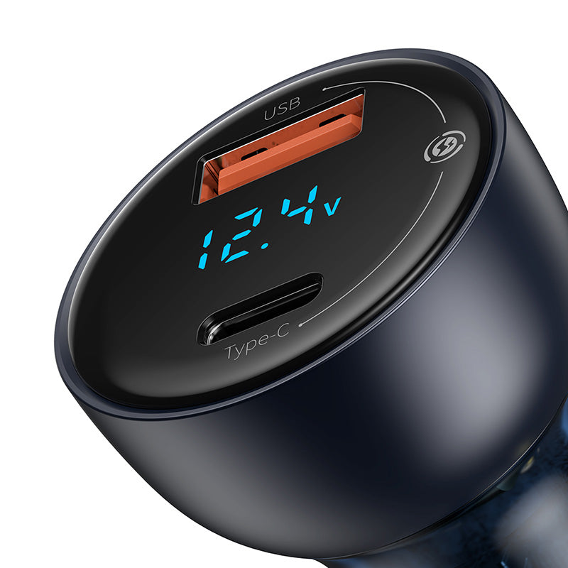 Baseus Metal PPS Dual QC, automobilinis įkroviklis