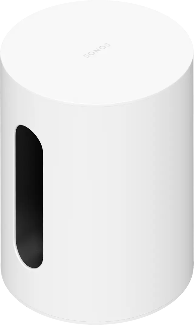 Sonos SUB Mini, žemų dažnių garso kolonėlė skirta soundbar'ui (įvairių spalvų)- šonas