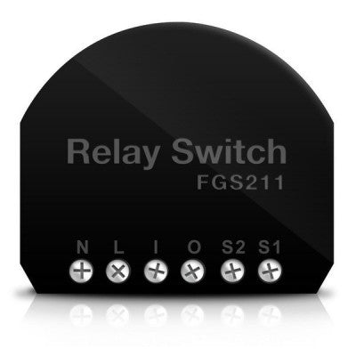 Išmanusis Jungiklis Fibaro Relay Switch 1x3 kW Išmanūs namai Fibaro AUTOGARSAS.LT