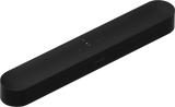 Sonos Beam (Gen2) soundbar'o ir Sonos SUB Mini, žemų dažnių garso kolonėlės komplektas (įvairių spalvų)- soundbaras