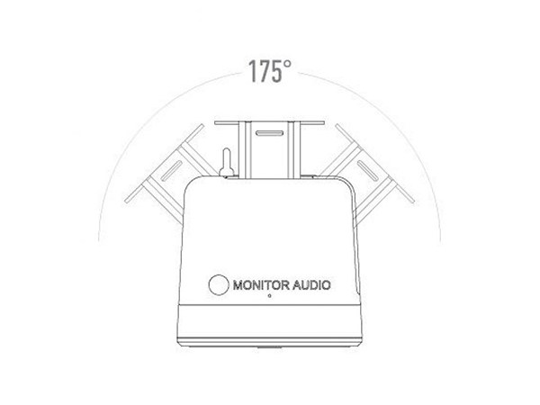 Montuojamos garso kolonėlės laukui Monitor Audio Climate 50, 80W, 2-jų juostų Kolonėlės Monitor Audio AUTOGARSAS.LT