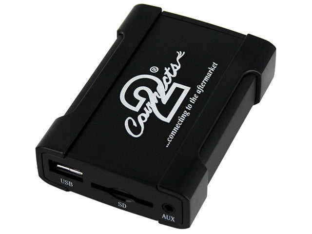 Automobilinis USB/SD adapteris CTATYUSB002, skirtas Toyota (6+6 pin) AV/USB/AUX/BT adapteriai Connects AUTOGARSAS.LT