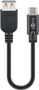 Goobay Sync & Charge Super Speed USB-C™ - USB A 3.0, 0.2 m. USB adapteris