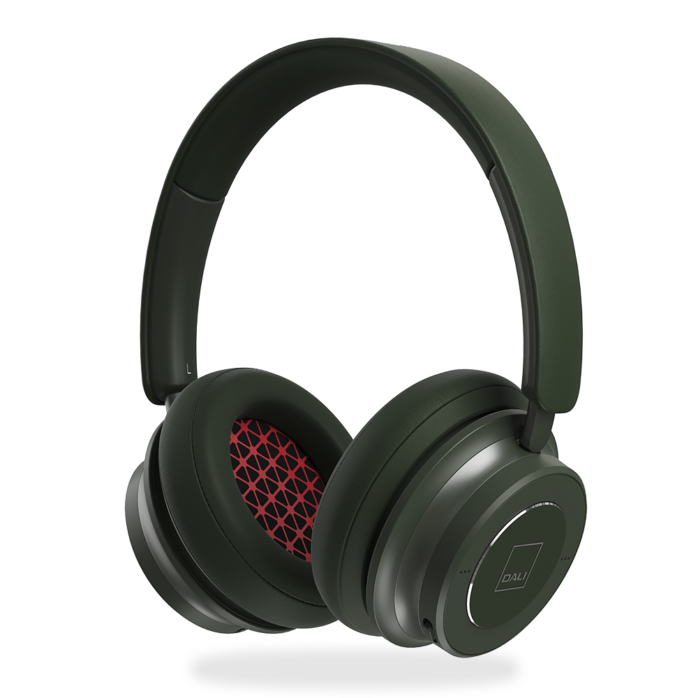 DALI IO-4, belaidės Over-Ear tipo ausinės (įvairių spalvų)- army grey