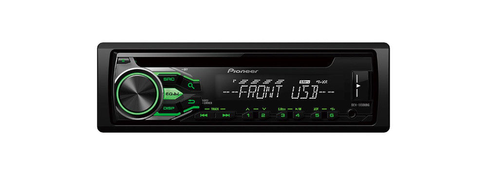 Magnetola automobiliui Pioneer DEH-1800UBG, CD, USB, AUX Magnetolos Pioneer AUTOGARSAS.LT