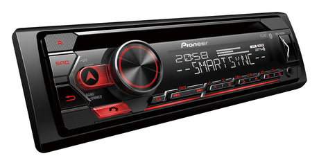 Pioneer DEH-S420BT, automobilinė magnetola- šonas