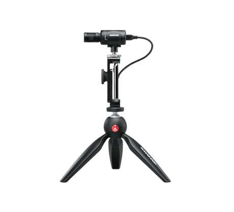 Shure MV88+ VIDEO KIT mikrofono ir stovo rinkinys