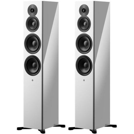 Dynaudio Focus 50, grindinės garso kolonėlės (įvairių spalvų)- balta blizgi