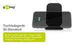 Goobay Wireless Desktop fast charger 10 W, belaidis stalinis įkroviklis- veikimas