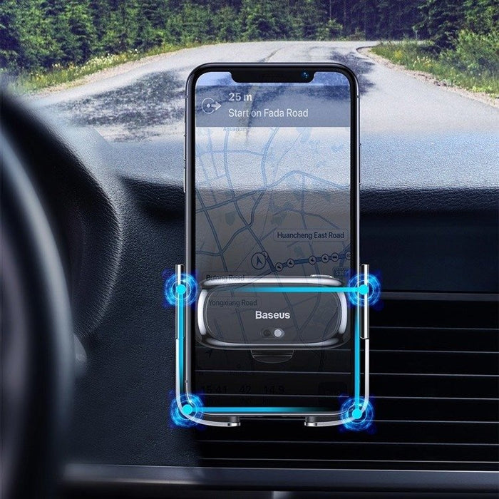 Baseus Mini Electric, mini elektrinis telefono laikiklis automobilyje - automobilyje