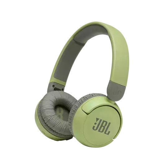 JBL Jr310BT, belaidės On-Ear tipo ausinės skirtos vaikams (įvairių spalvų) - žalia
