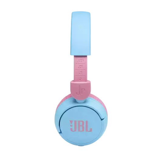 JBL Jr310BT, belaidės On-Ear tipo ausinės skirtos vaikams (įvairių spalvų)- šonas
