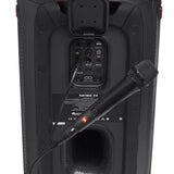 JBL PBM100, Mikrofonas - prijungtas