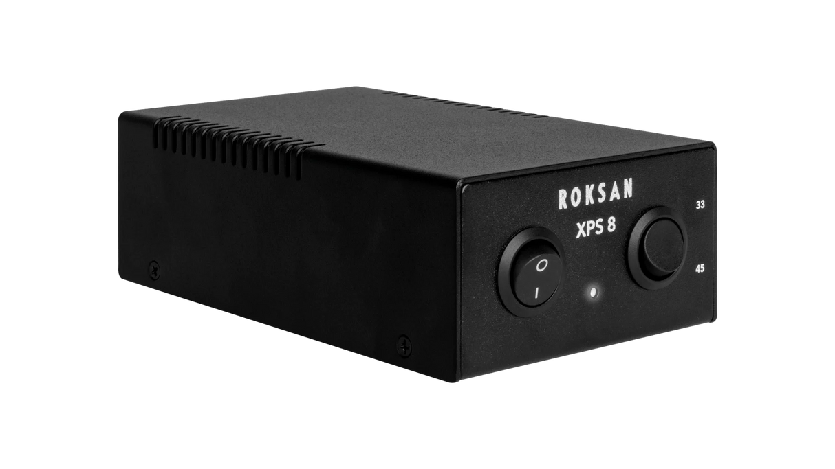 Roksan XPS 8 SPEED CONTROL, išorinis maitinimo šaltinis- šonas