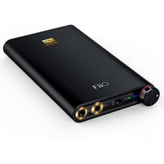 FIIO Q1 MARK II, nešiojamas ausinių stiprintuvas su USB DAC keitikliu - šonas
