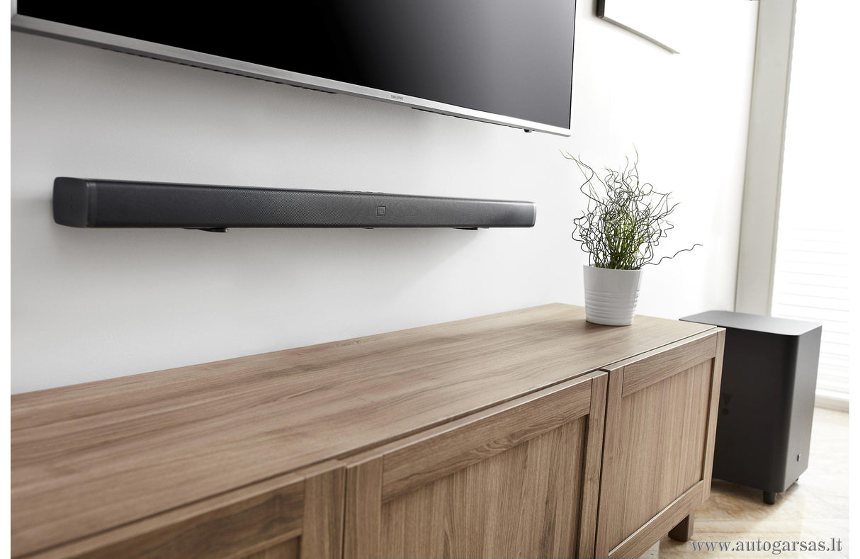 JBL BAR 3.1 soundbar-as TV garso kolonėlė ir žemų dažnių garsiakalbis 450W HDMI Bluetooth Namu kinas JBL AUTOGARSAS.LT