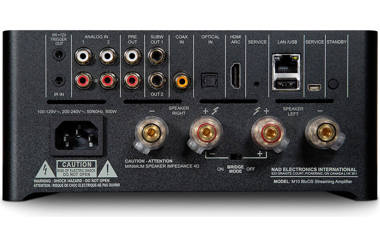 NAD M10 ,Stereo stiprintuvas - tinklo grotuvas  2x100W Stereo NAD AUTOGARSAS.LT