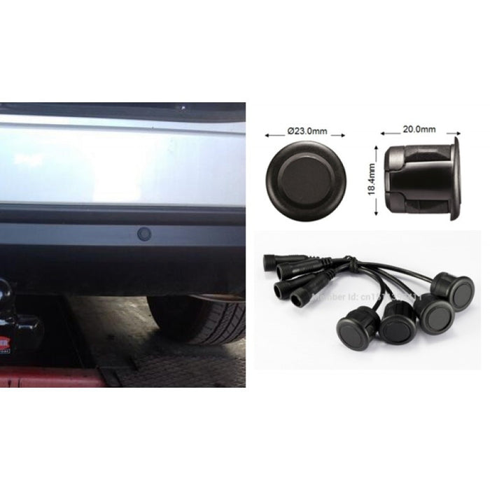 Parkavimo sistema galui Steelmate PTS400M8 su M8 ekranu Komforto įranga Steelmate AUTOGARSAS.LT