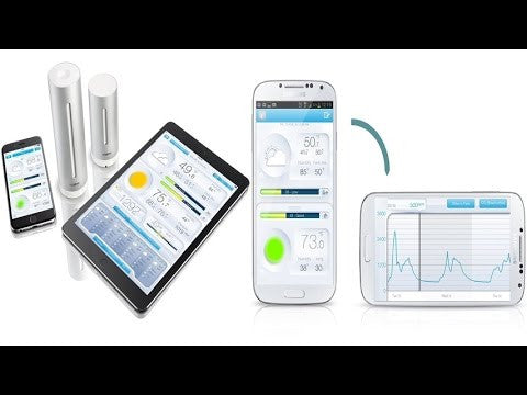 Bevielė išmanioji meteorologinė stotelė Netatmo Weather station Išmanūs namai Netatmo AUTOGARSAS.LT