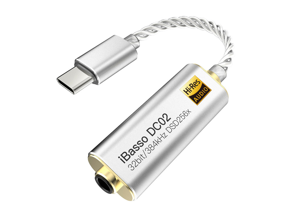 iBasso DC02, nešiojamas ausinių stiprintuvas su DAC