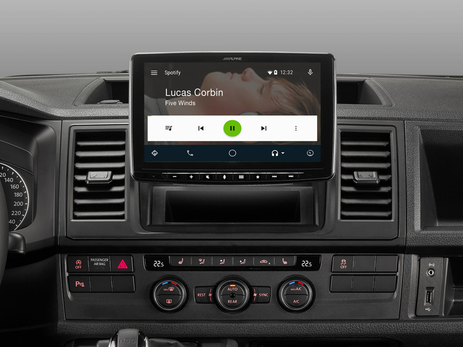 Multimedija automobiliui Alpine iLX-F903D, 1-DIN, USB, BLUETOOTH, Apple CarPlay, Android Auto Multimedija Alpine AUTOGARSAS.LT