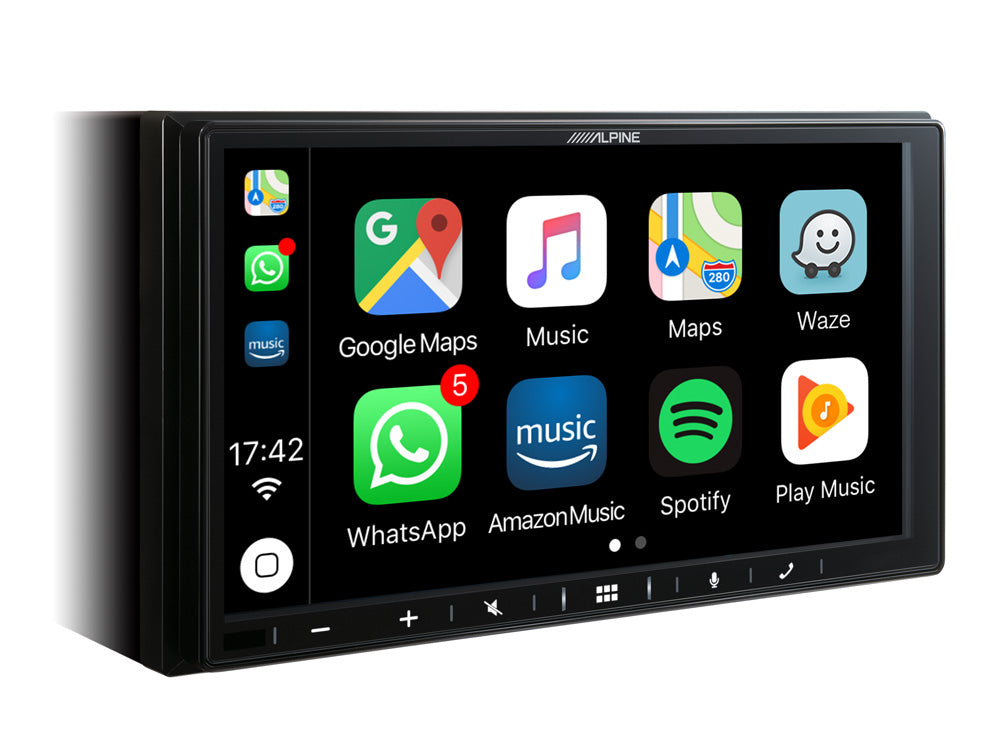 Multimedija automobiliui Alpine iLX-W650BT, 2-DIN, USB, BLUETOOTH, Apple CarPlay, Android Auto Multimedija Alpine AUTOGARSAS.LT