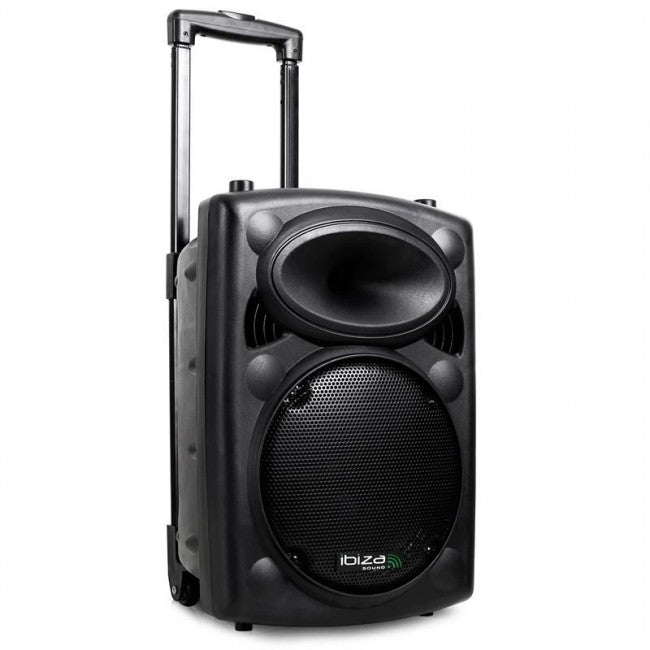 Nešiojama garso sistema Ibiza-Sound PORT10VHF-BT, USB, SD, Bleutooth, 500W Kolonėlės Ibiza AUTOGARSAS.LT