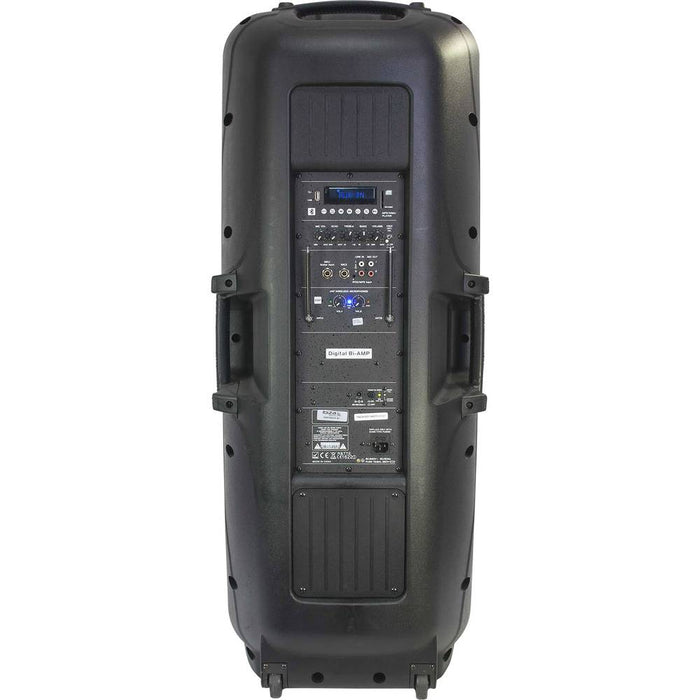 Nešiojama garso sistema Ibiza-Sound PORT238VHF-BT, USB, SD, Bleutooth, 1000W Kolonėlės Ibiza AUTOGARSAS.LT
