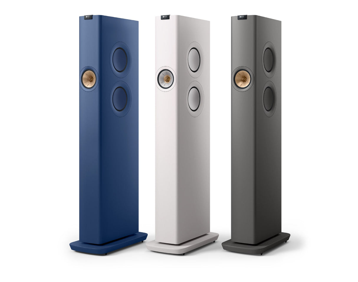 KEF LS60 WIRELESS, belaidės grindinės garso kolonėlės (įvairių spalvų)