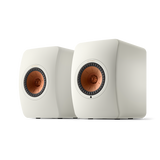 KEF LS50 WIRELESS II, belaidės lentyninės garso kolonėlės (įvairių spalvų) - Mineral White