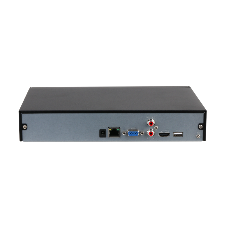 Dahua NVR2108HS-I Lite AI, 8-nių kanalų įrašymo įrenginys - galas