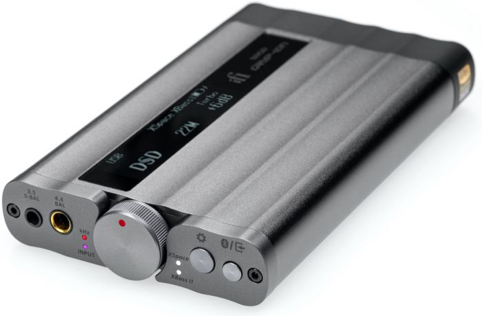 iFi Audio xDSD Gryphon, nešiojamas DAC stiprintuvas- šonas