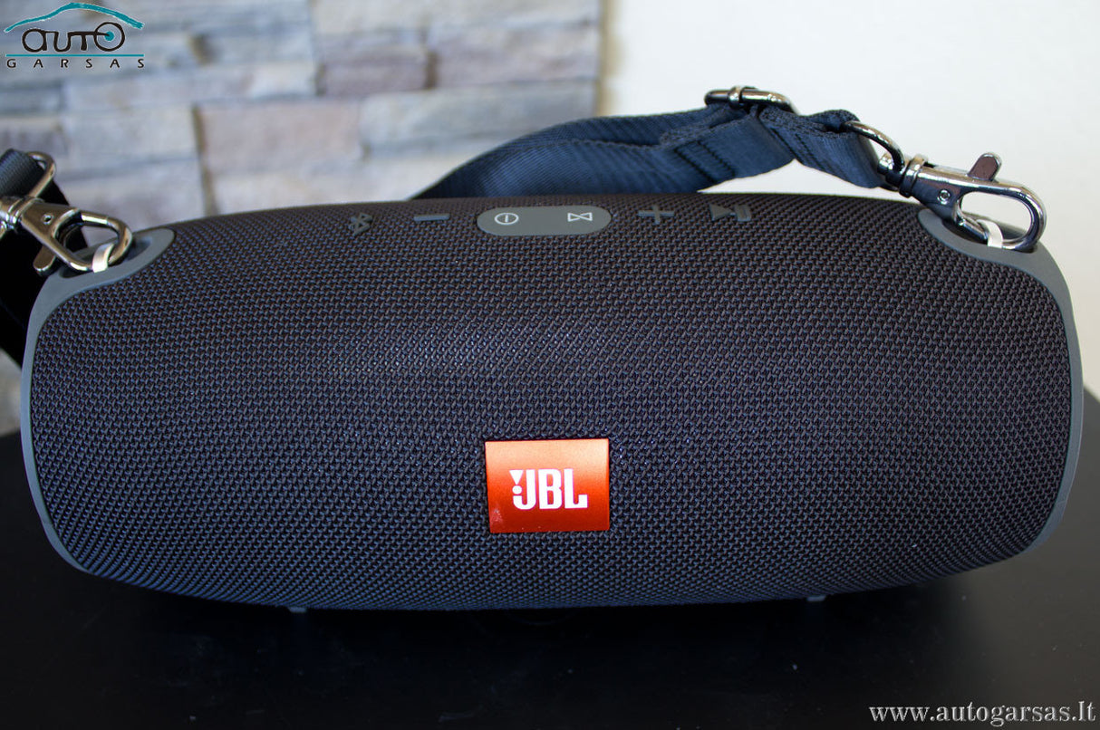 Nešiojama belaidė garso kolonėlė JBL Xtreme 2 su Bluetooth 2x20W, 15 valandų grojimo, atspari vandeniui Kolonėlės JBL AUTOGARSAS.LT