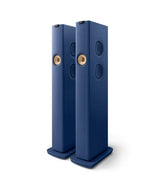 KEF LS60 WIRELESS, belaidės grindinės garso kolonėlės (įvairių spalvų)- royal blue