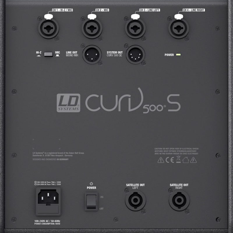 Aktyvi garso sistema LD Systems CURV 500 AVS Kolonėlės LD systems AUTOGARSAS.LT