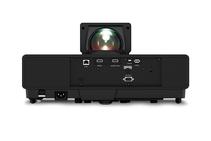 Epson 120” EpiqVision Ultra LS500, lazerinis TV projektorius (įvairių spalvų)- jungtys