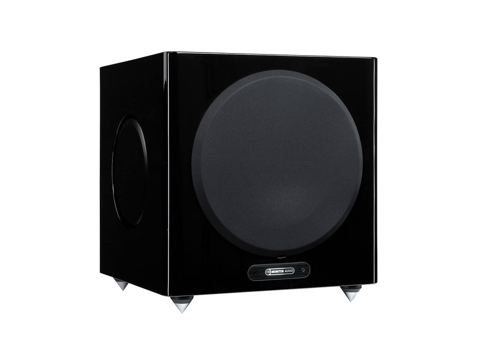 Monitor Audio Gold W12, žemų dažnių garso kolonėlė (įvairių spalvų) - Piano Gloss Black
