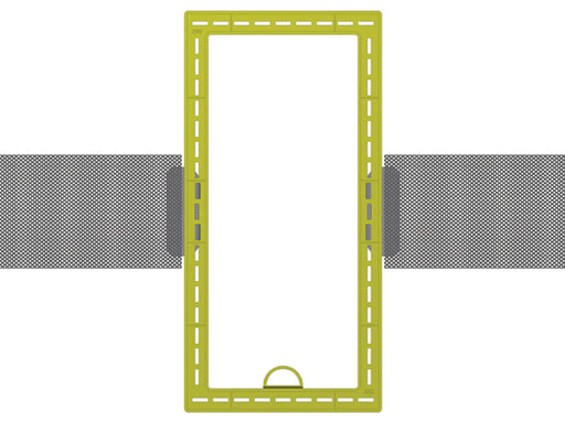 Monitor Audio WB5LCR Pre-Construction Bracket, montavimo rėmas