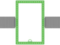 Monitor Audio WB8 Pre-Construction Bracket, montavimo rėmas